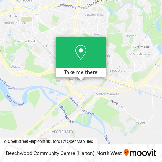 Beechwood Community Centre (Halton) map