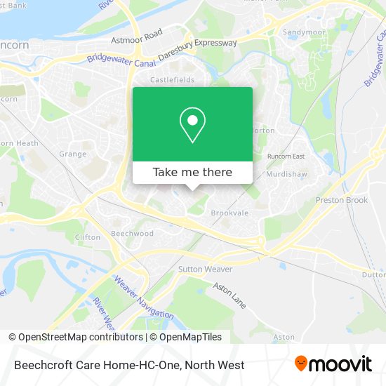 Beechcroft Care Home-HC-One map