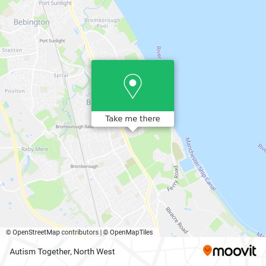 Autism Together map