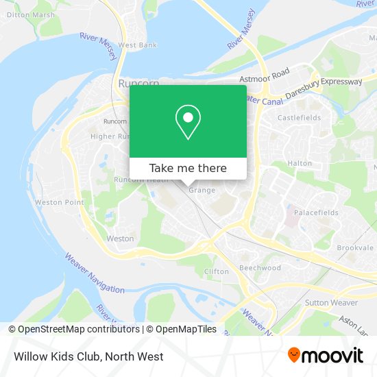 Willow Kids Club map