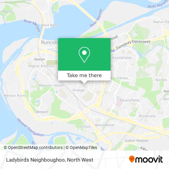 Ladybirds Neighboughoo map