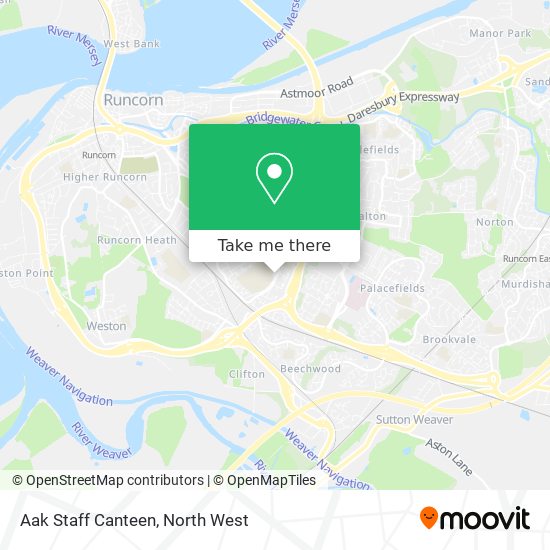Aak Staff Canteen map