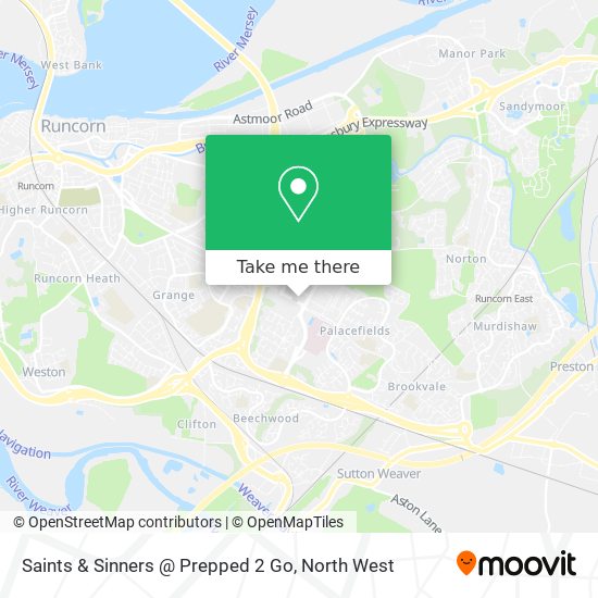 Saints & Sinners @ Prepped 2 Go map