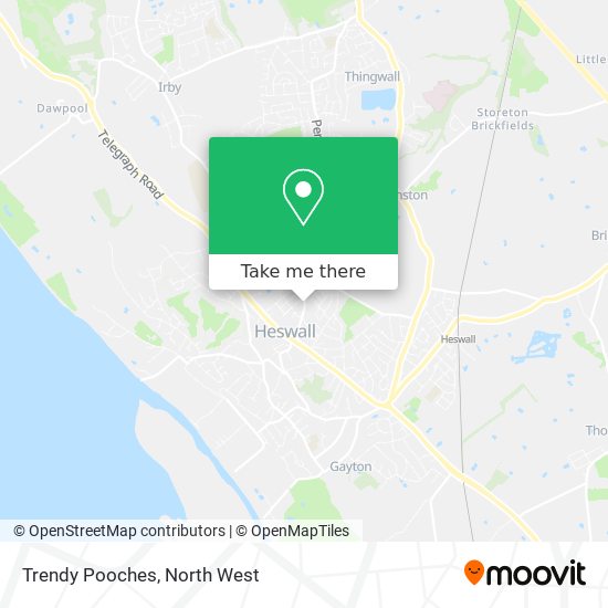Trendy Pooches map