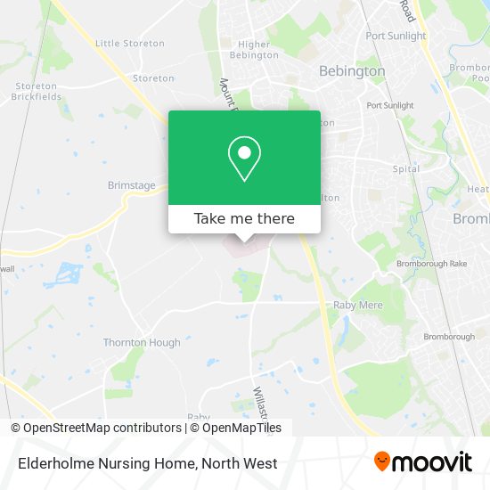 Elderholme Nursing Home map