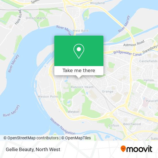 Gellie Beauty map
