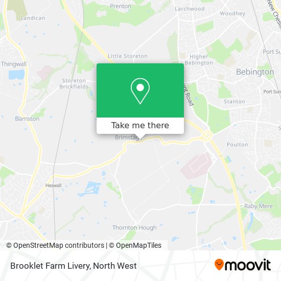 Brooklet Farm Livery map