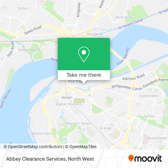 Abbey Clearance Services map