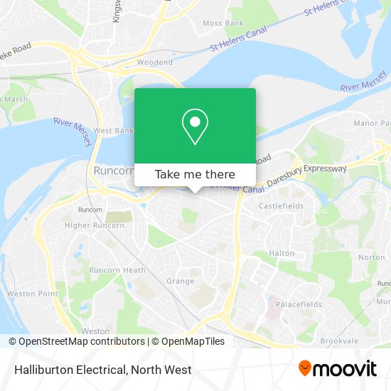 Halliburton Electrical map