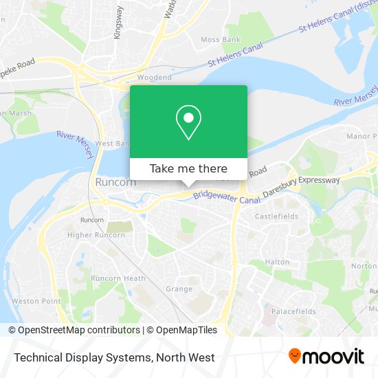 Technical Display Systems map