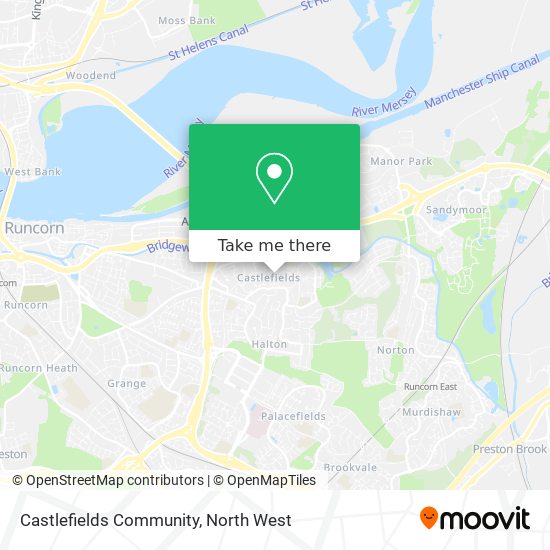 Castlefields Community map
