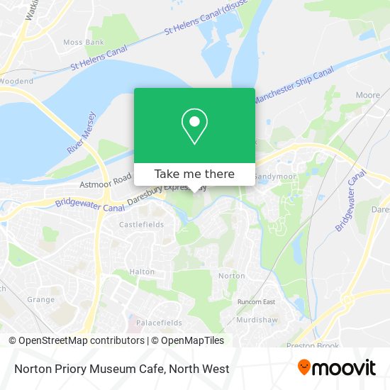 Norton Priory Museum Cafe map