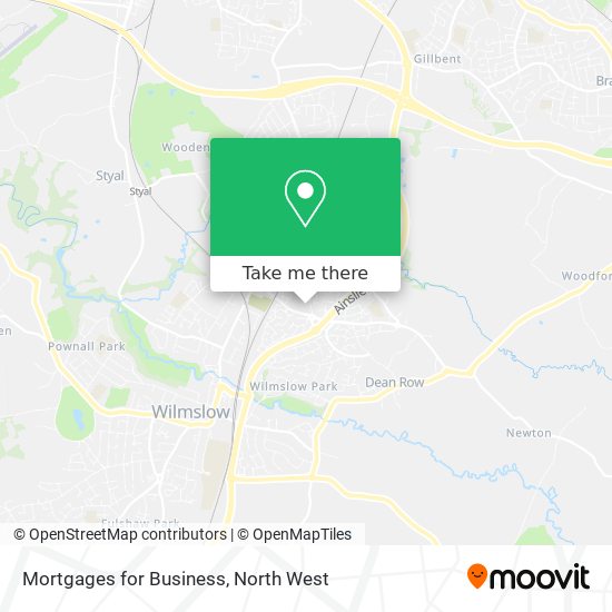 Mortgages for Business map