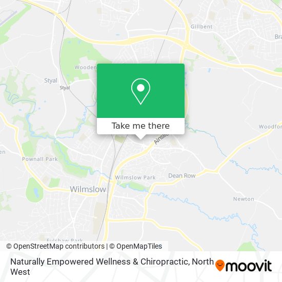 Naturally Empowered Wellness & Chiropractic map