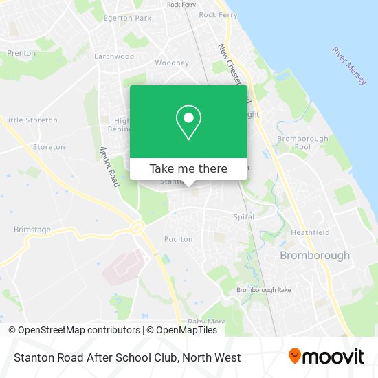 Stanton Road After School Club map