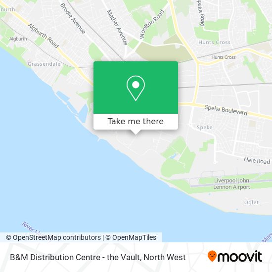 B&M Distribution Centre - the Vault map