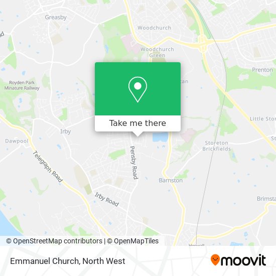 Emmanuel Church map