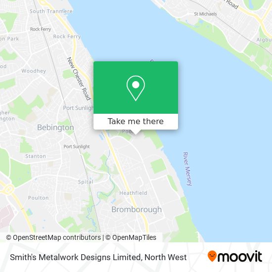 Smith's Metalwork Designs Limited map
