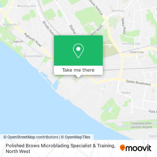Polished Brows Microblading Specialist & Training map