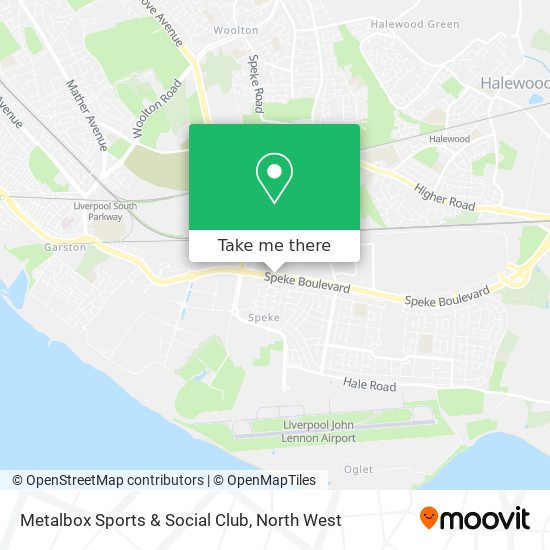 Metalbox Sports & Social Club map