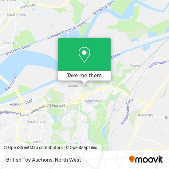 British Toy Auctions map