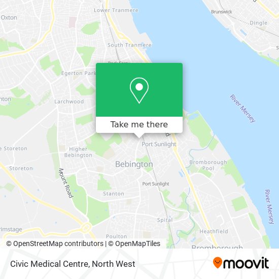 Civic Medical Centre map