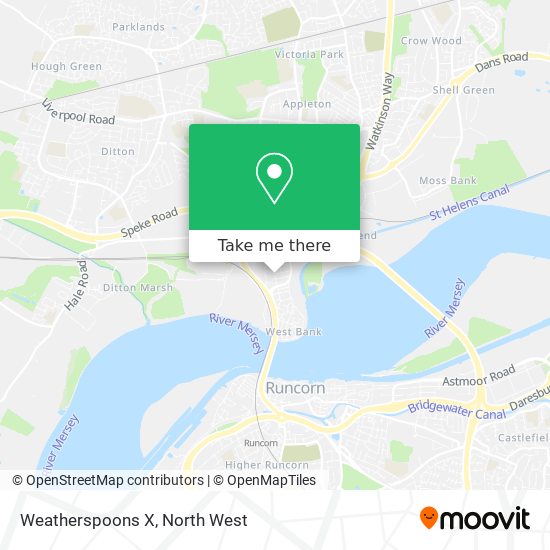 Weatherspoons X map