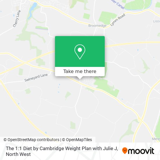 The 1:1 Diet by Cambridge Weight Plan with Julie J map