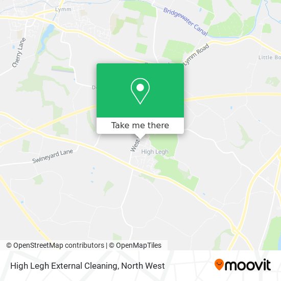 High Legh External Cleaning map