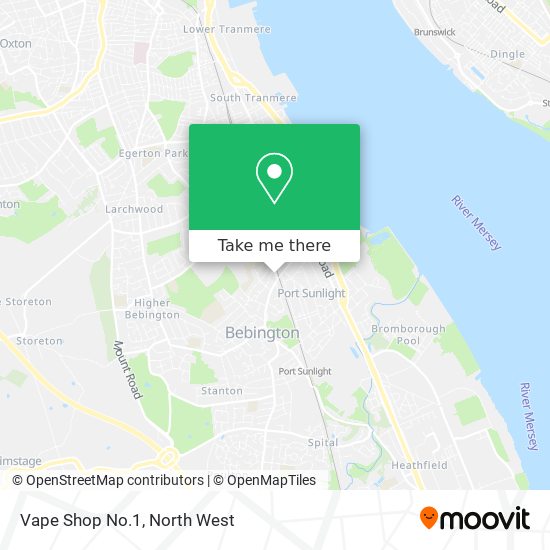 Vape Shop No.1 map