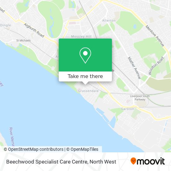 Beechwood Specialist Care Centre map