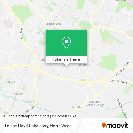 Louise Lloyd Upholstery map