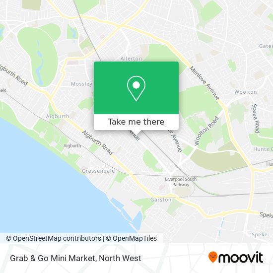 Grab & Go Mini Market map