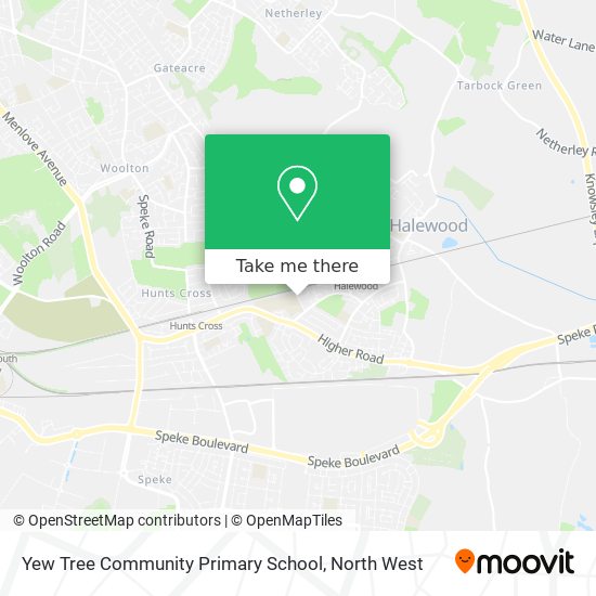 Yew Tree Community Primary School map