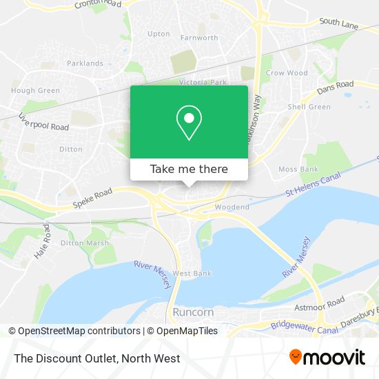 The Discount Outlet map