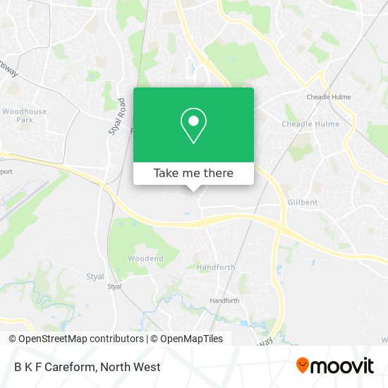 B K F Careform map
