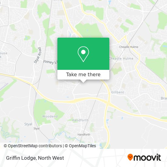 Griffin Lodge map