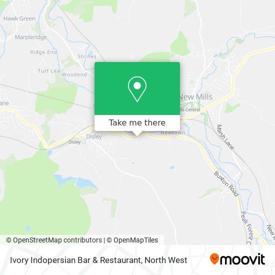 Ivory Indopersian Bar & Restaurant map