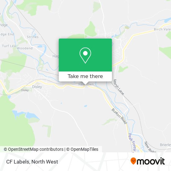 CF Labels map