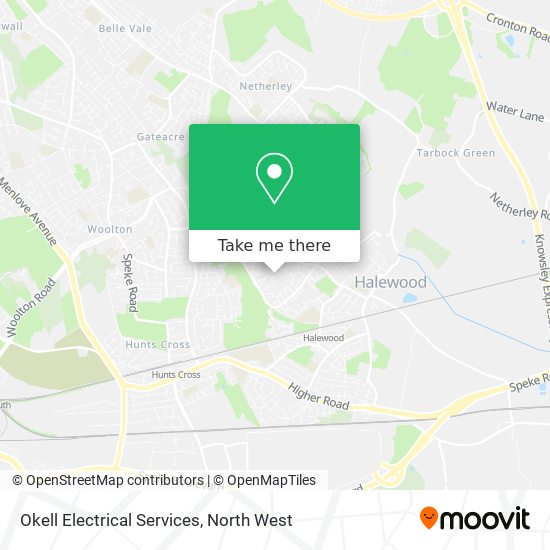 Okell Electrical Services map