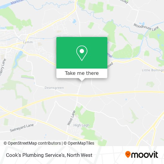 Cook's Plumbing Service's map