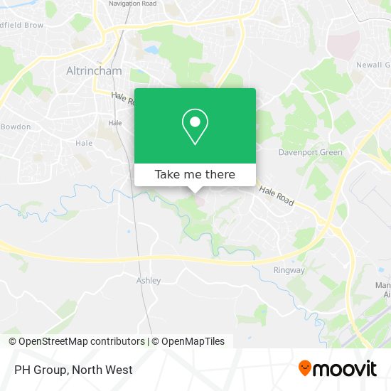 PH Group map