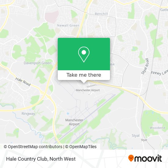 Hale Country Club map