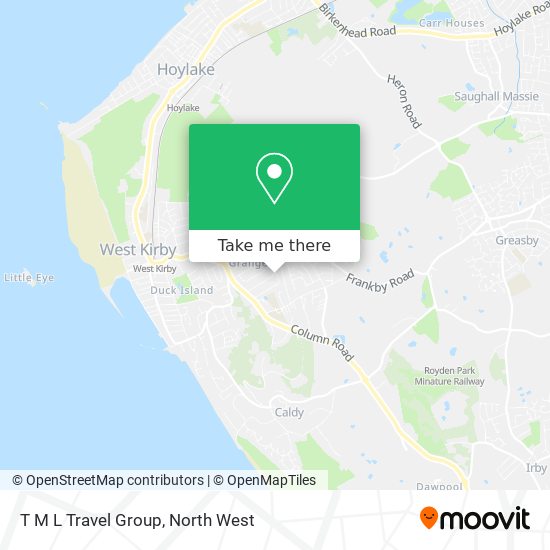 T M L Travel Group map