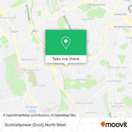 Scottishpower (Dcol) map