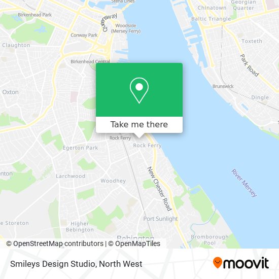 Smileys Design Studio map