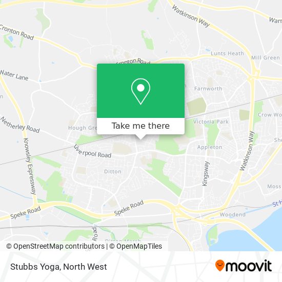 Stubbs Yoga map