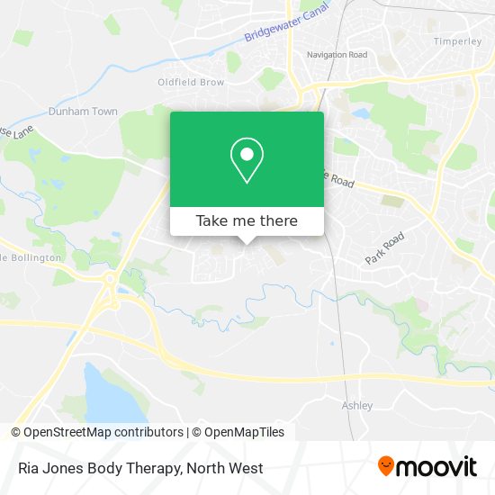 Ria Jones Body Therapy map