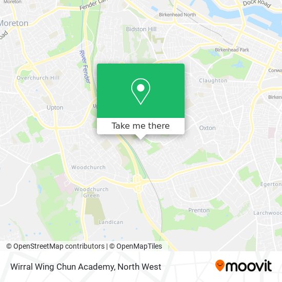 Wirral Wing Chun Academy map