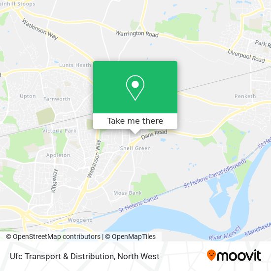 Ufc Transport & Distribution map